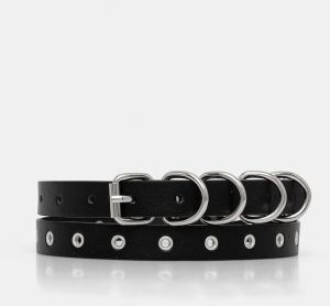 Opasok Sisley čierna farba, 6QBBWL03B