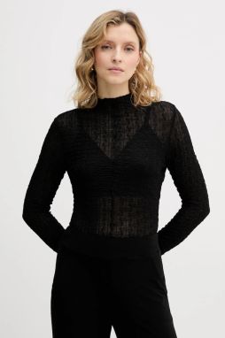 Blúzka Sisley čierna farba, jednofarebná, 3ELRL108B