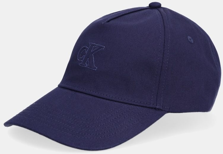 Bavlnená šiltovka Calvin Klein tmavomodrá farba, LV04F5044G