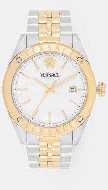Hodinky Versace pánske, zlatá farba, VEKHA0625