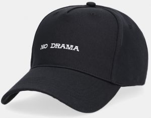 Bavlnená šiltovka Sisley čierna farba, 68JHSA00R