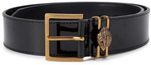 Kožený opasok Kurt Geiger London Shoreditch čierna farba, 5410900309