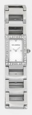 Hodinky Karl Lagerfeld dámske, strieborná farba, R0553103504