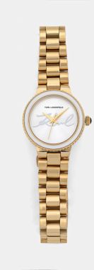 Hodinky Karl Lagerfeld dámske, zlatá farba, R0553104508