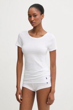 Pyžamo Polo Ralph Lauren dámske, biela farba, 4P0719