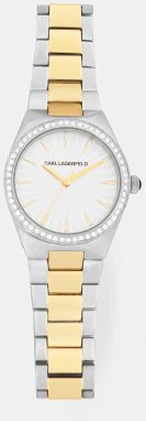 Hodinky Karl Lagerfeld dámske, strieborná farba, R0553105505