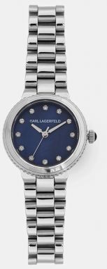 Hodinky Karl Lagerfeld dámske, strieborná farba, R0553104513