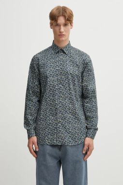 Bavlnená košeľa Paul Smith tmavomodrá farba, regular, M1R-800P-T02750