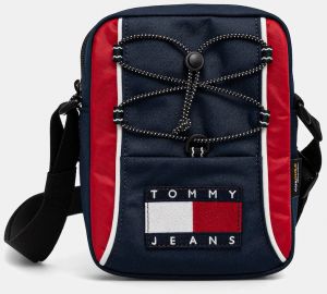 Malá taška Tommy Jeans tmavomodrá farba, AM0AM13882