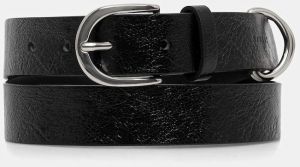 Opasok Sisley čierna farba, 6YHDWL036