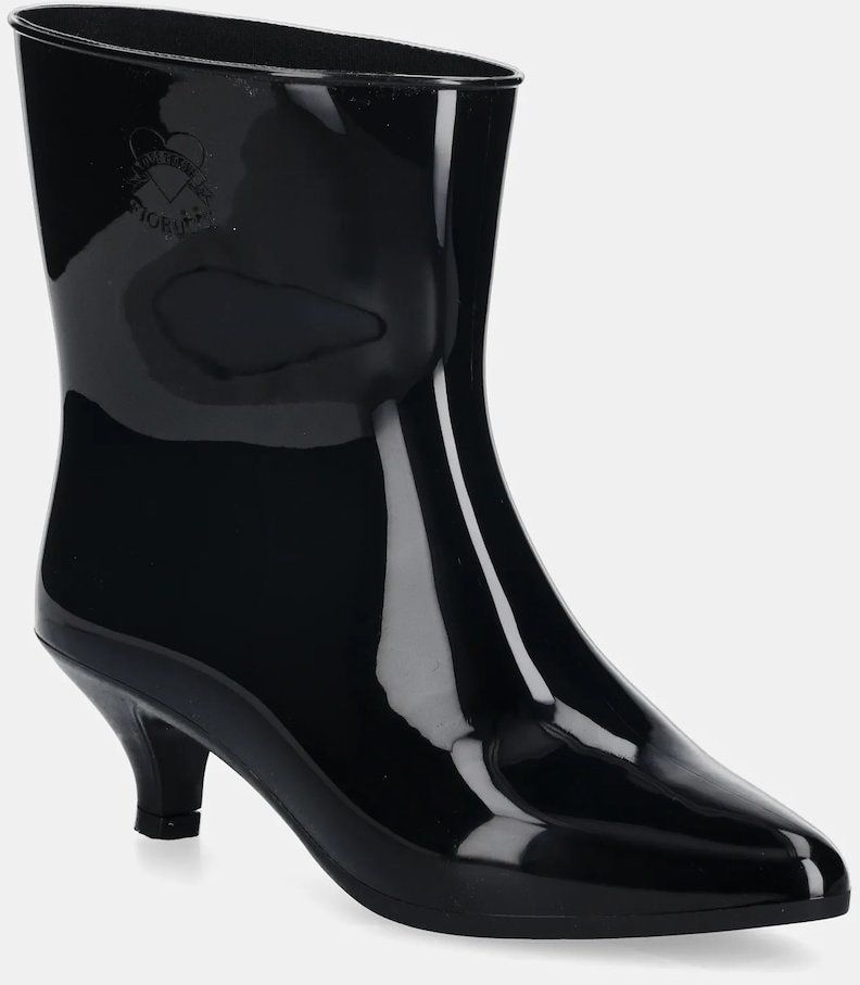 Gumáky Fiorucci Love Boots čierna farba, W25FWASH001PT02BK01