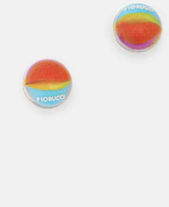 Náušnice klipsne Fiorucci Marble Logo W25FWAJE013PT01MU01