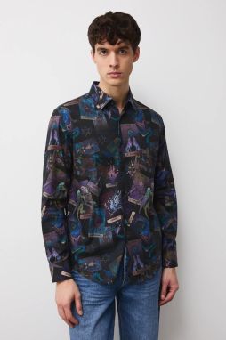 Bavlnená košeľa Medicine viac farieb, regular, s klasickým golierom