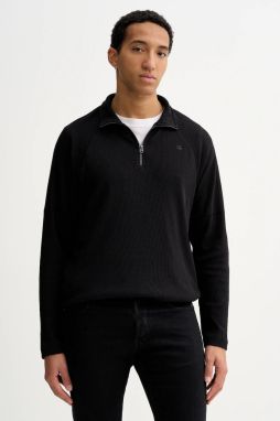 Tričko s dlhým rukávom G-Star Tweeter čierna farba, jednofarebné, D26866-E176,