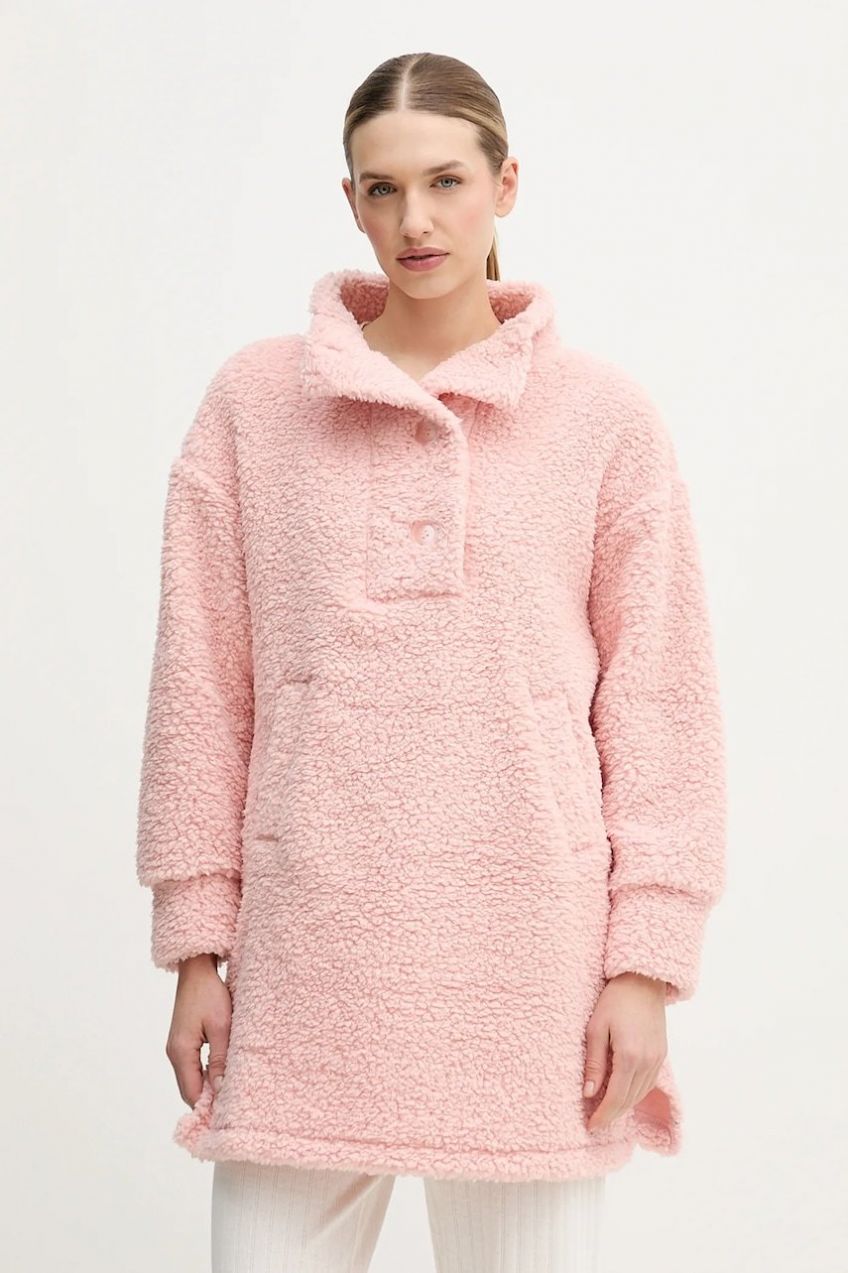 Pyžamová mikina women'secret ružová farba, 4412220