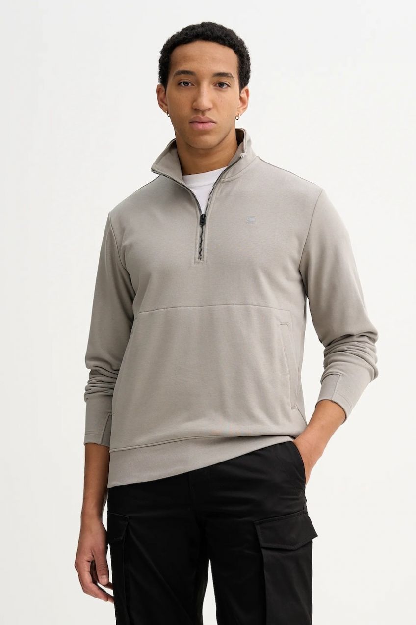 Mikina G-Star Nifous šedá farba, jednofarebná, D26305-D566,