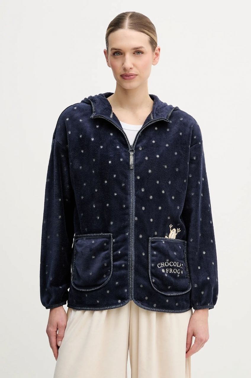 Župan women'secret HARRY POTTER tmavomodrá farba, 4412217