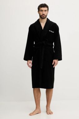 Župan Karl Lagerfeld HOTEL KARL čierna farba, B1M45016