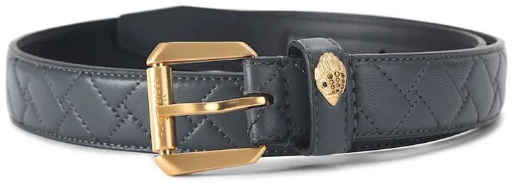 Kožený opasok Kurt Geiger London Kensington čierna farba, 5256121109