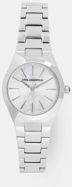 Hodinky Karl Lagerfeld dámske, strieborná farba, R0553105512