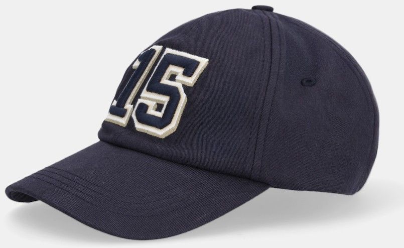 Bavlnená šiltovka Marc O'Polo tmavomodrá farba, 5000007568