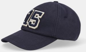 Bavlnená šiltovka Marc O'Polo tmavomodrá farba, 5000007568