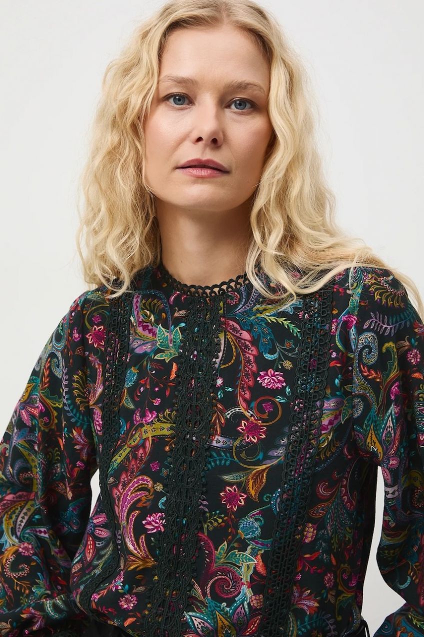 Blúzka Medicine viac farieb, vzorovaná