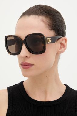 Slnečné okuliare Dolce & Gabbana hnedá farba, 0DG4513