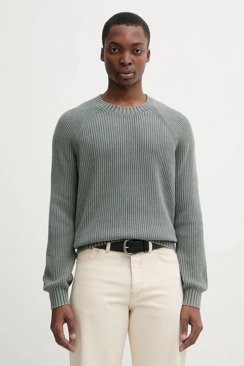 Sveter Hollister Co. zelená farba, KI320-5059-308