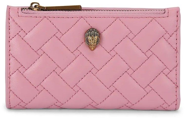 Kožená peňaženka Kurt Geiger London Kensington ružová farba, 4703998109