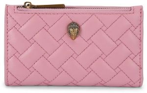 Kožená peňaženka Kurt Geiger London Kensington ružová farba, 4703998109