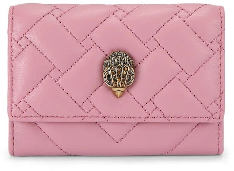 Kožená peňaženka Kurt Geiger London ružová farba, 5375798109