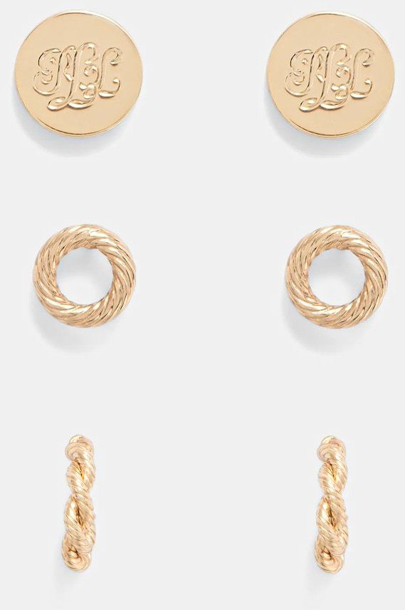 Náušnice Lauren Ralph Lauren 3-pak 14G01352