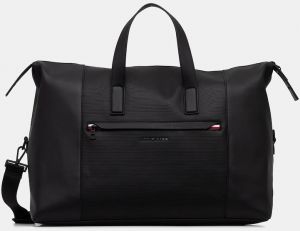 Taška Tommy Hilfiger čierna farba, AM0AM14044