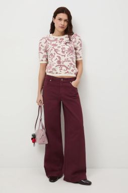 Tričko Medicine dámske, béžová farba