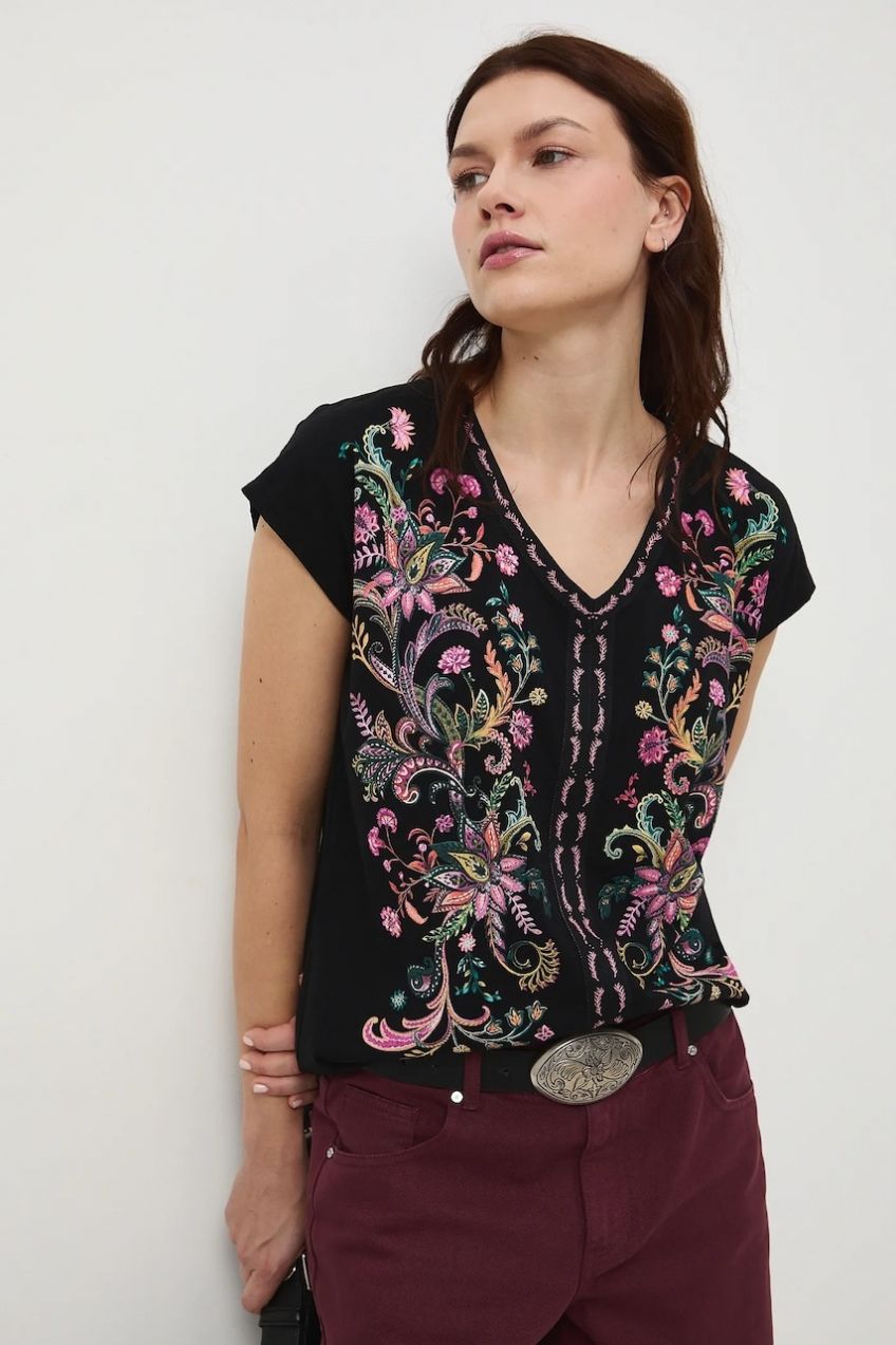 Bavlnené tričko Medicine dámske, čierna farba