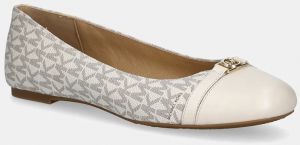 Baleríny MICHAEL Michael Kors Mandy Flat béžová farba, 40F5MAFP1L.150