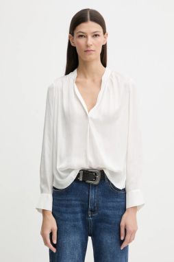 Blúzka ZADIG&VOLTAIRE béžová farba, jednofarebná, WWSH00033