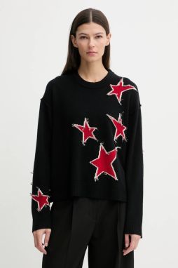 Kašmírový sveter ZADIG&VOLTAIRE čierna farba, KWSW02842