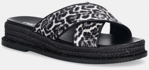 Šľapky Dkny Berris čierna farba, K1699064