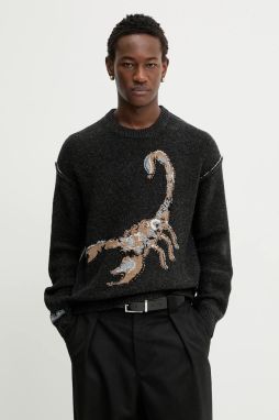 Vlnený sveter ZADIG&VOLTAIRE šedá farba, KMSW01781