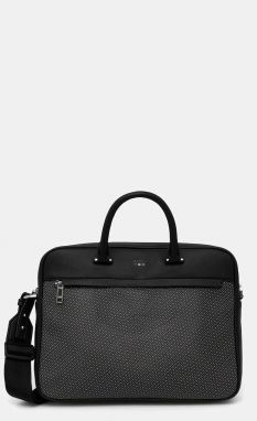 Taška BOSS Ray_MN_S doc case čierna farba, 50558203