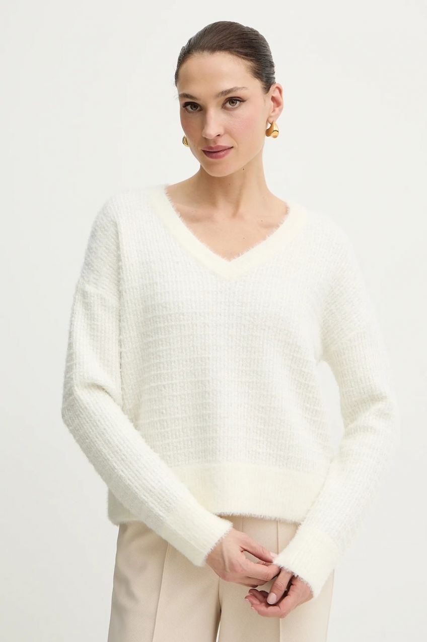 Sveter Morgan béžová farba, MNANCY