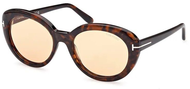 Slnečné okuliare Tom Ford hnedá farba, FT1009_5552E