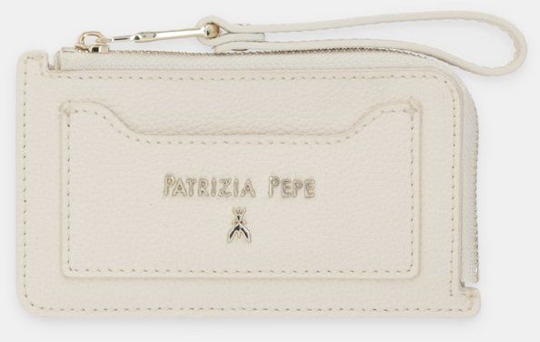 Kožená peňaženka Patrizia Pepe béžová farba, 8Q0030 L001