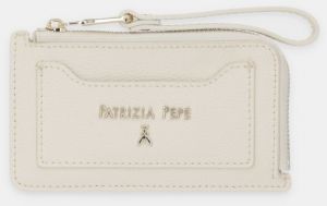 Kožená peňaženka Patrizia Pepe béžová farba, 8Q0030 L001