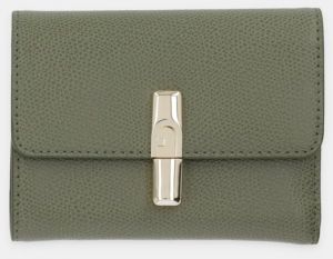 Kožená peňaženka Furla zelená farba, WP00564 ARE000 4555S