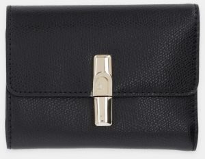 Kožená peňaženka Furla čierna farba, WP00564 ARE000 O6000