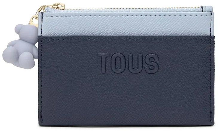 Peňaženka Tous Audree dámska, modrá farba, 2002361533
