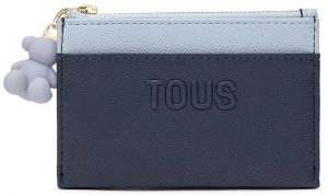 Peňaženka Tous Audree dámska, modrá farba, 2002361533